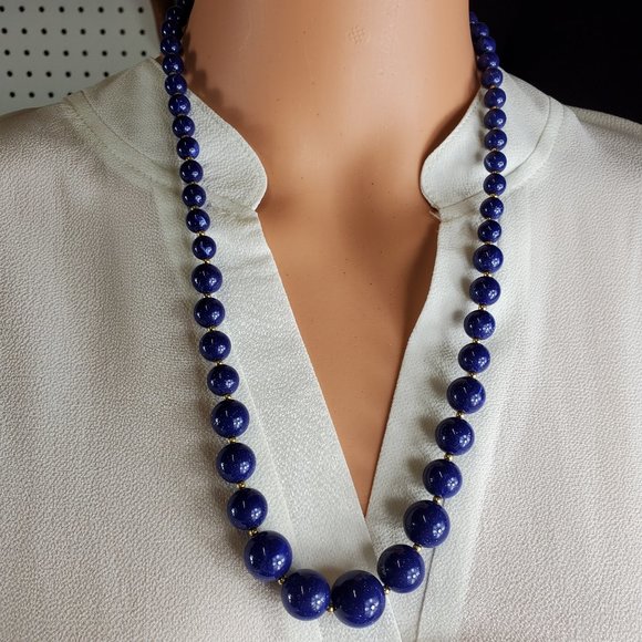 Handmade Jewelry - Handmade Kazuri Bead Necklace from Kenya